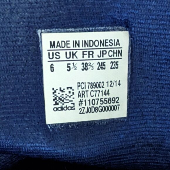 ADIDAS Top Ten RB Shoes High Top Sneakers Mens 6 / Womens 8 Navy Blue Red - Picture 9 of 9